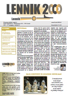 Infoblad 2011/08, DECEMBER
